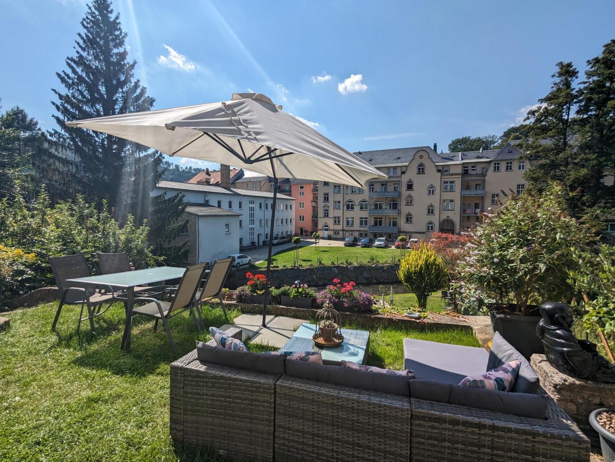 Uo3 - Urlaubsmagie- Urlaubsoase Mitten In Sebnitz Exteriör bild